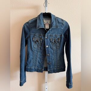 True Religion Blue Denim Jacket